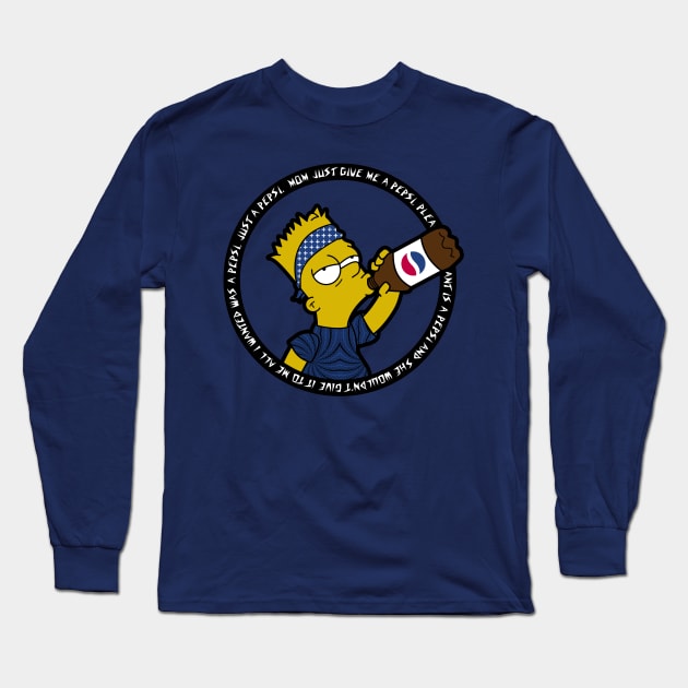 All I Wanted Was a Pepsi. Long Sleeve T-Shirt by rodmarck